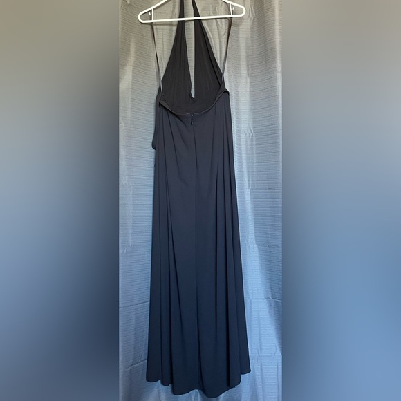 BCBGmaxazria Angeline black halter gown - Picture 9 of 14